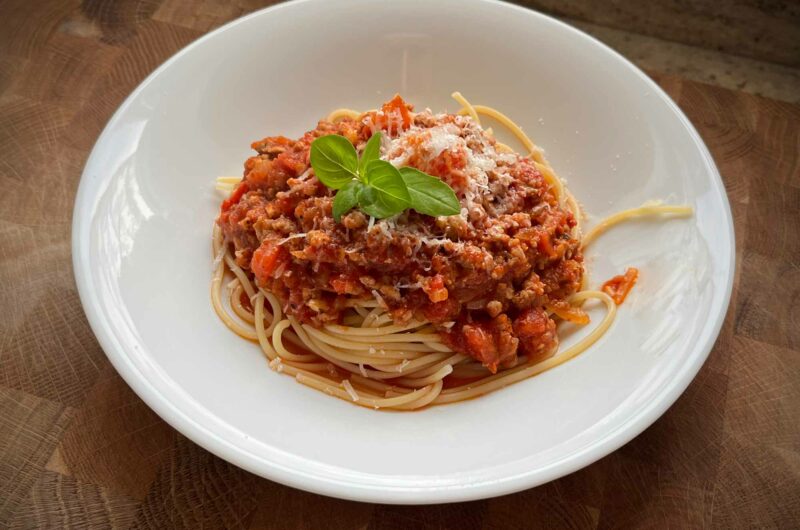 Spaghetti bolognese