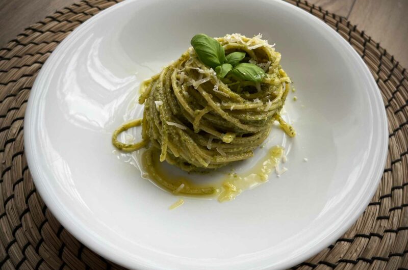 Pesto ze spaghetti