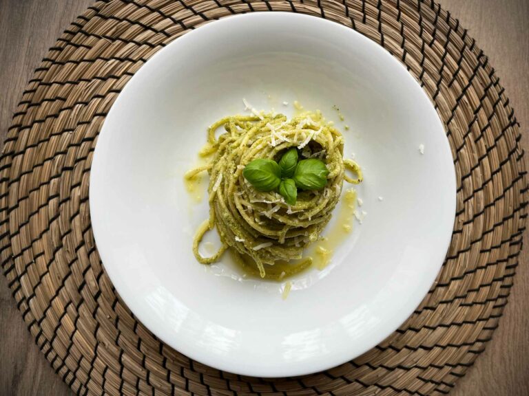 Pesto ze spaghetti